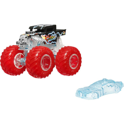 Hot Wheels Monster Trucks Power Smashers Truck červená kola