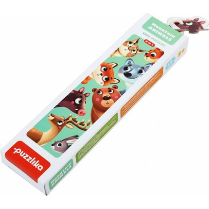 Puzzle naučné Lesní zvířátka 16 dílků