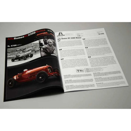 Model Kit auto 4706 Alfa Romeo 8C 2300 Monza 1:12