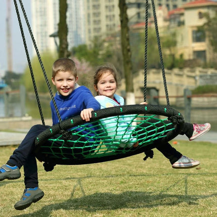 Houpací kruh síť 100 cm zelený