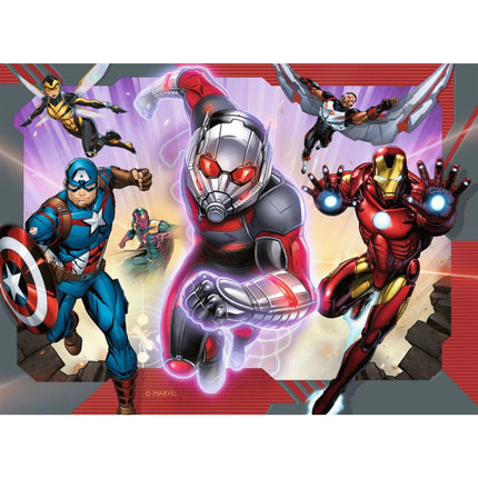 Ravensburger Puzzle: Marvel 4x puzzle v boxu - Avengers