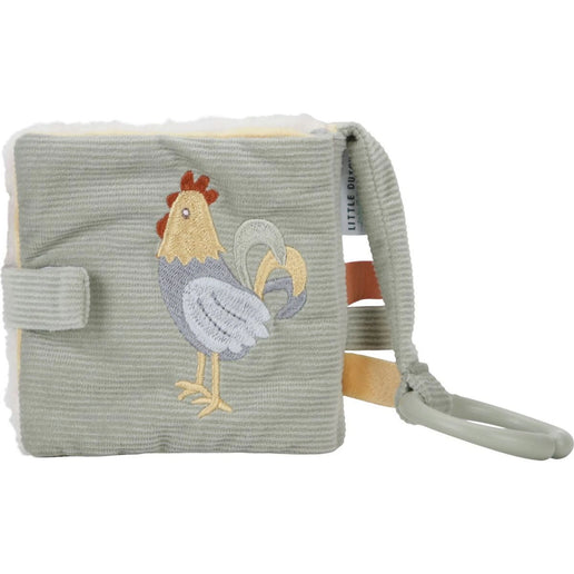 Závěsná textilní knížka s aktivitami Farma