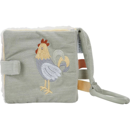 Závěsná textilní knížka s aktivitami Farma