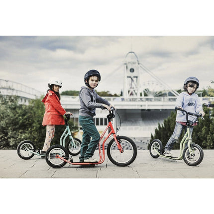 Koloběžka Numbers Three white