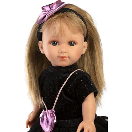 Elena Realistická panenka s měkkým látkovým tělem 53553 35 cm