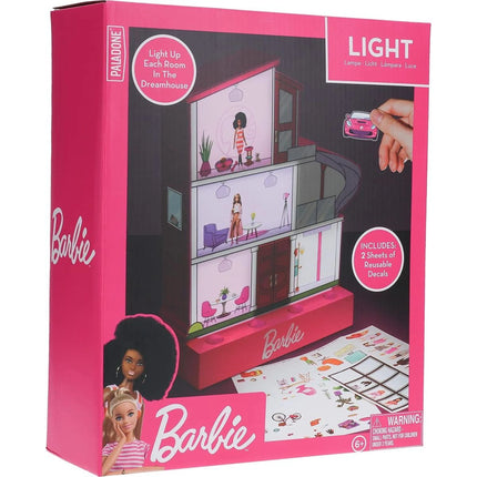 Svítící dům se samolepkami - Barbie