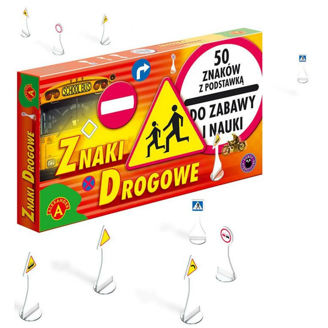 Dopravní značky 50 ks