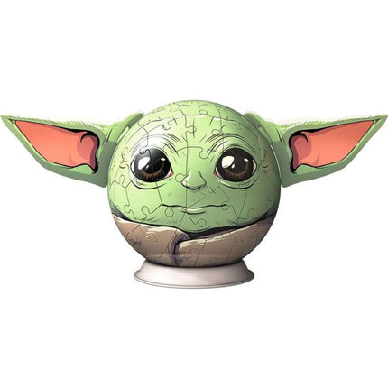 Puzzle Ball Star Wars: Baby Yoda s ušima 72 dílků