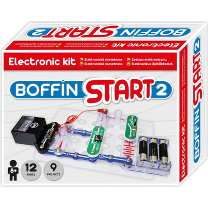 Elektronická stavebnice Boffin Start 02