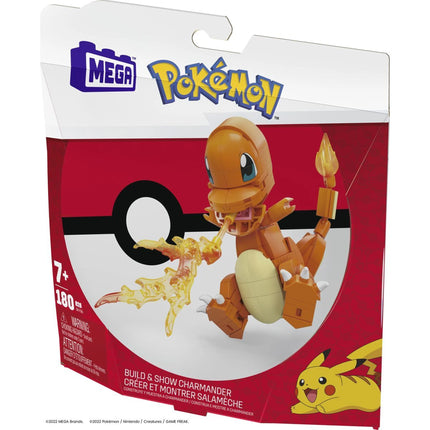 MEGA Postav a vystav si Pokémona Charmander