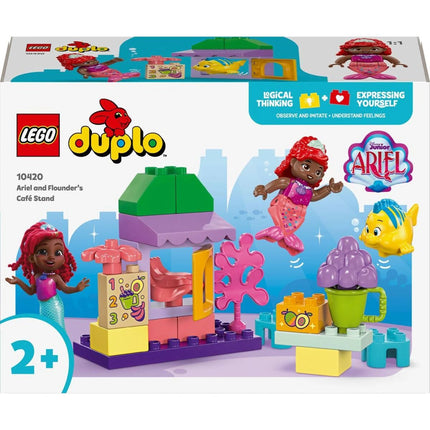 LEGO® DUPLO® Disney 10420 Ariel a Šupinka - stánek s kávou