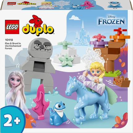 LEGO® DUPLO® Disney 10418 Elsa a Bruni v začarovaném lese - Ledové království