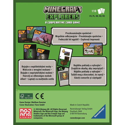 Ravensburger Hry: Minecraft Explorers
