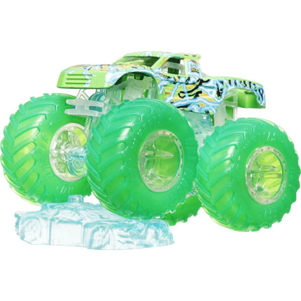 Hot Wheels Monster Trucks Power Smashers Truck zelená kola