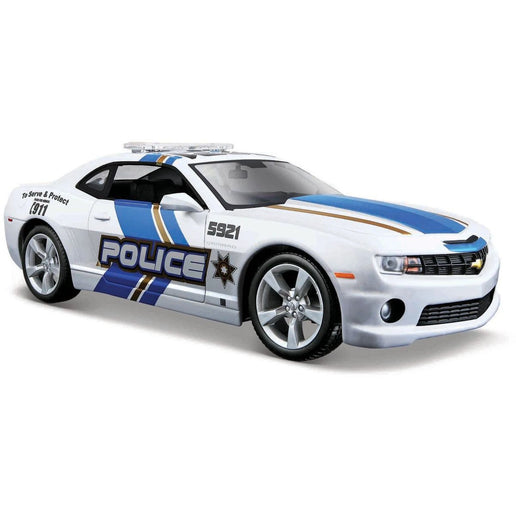 Maisto 2010 Chevrolet Camaro SS, bílá 1:24