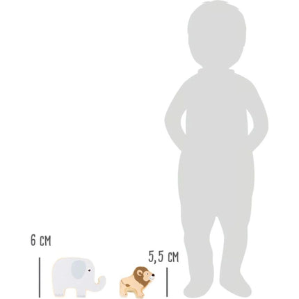 Small Foot Skládací zvířátka Safari