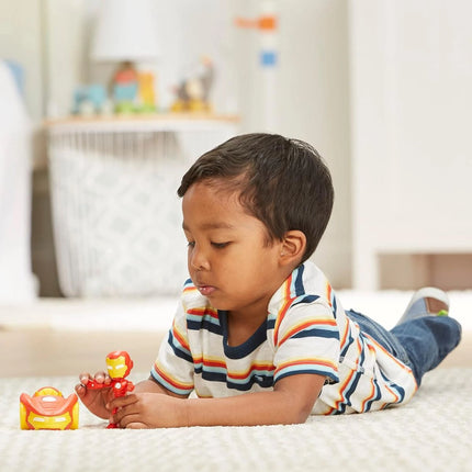 Vozidlo a figurka Iron Man