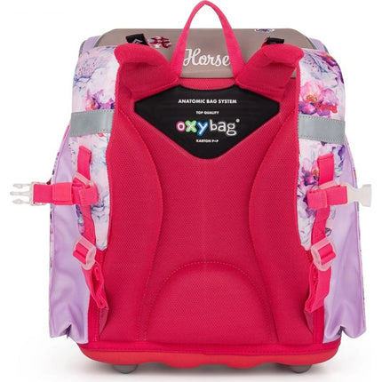 Oxybag Školní set 3dílný Premium Light kůň Romantic