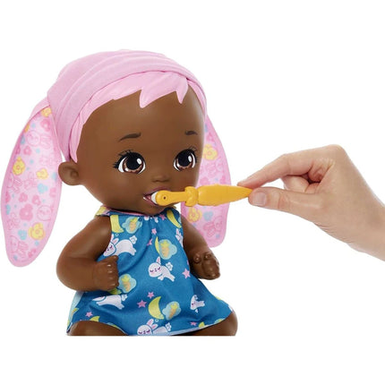 My Garden Baby™ Miminko růžovo-modrý králíček 33 cm