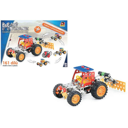 Malý mechanik traktor s příslušenstvím 161 ks
