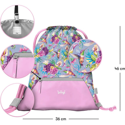 Sáček s kapsou Kolibřík