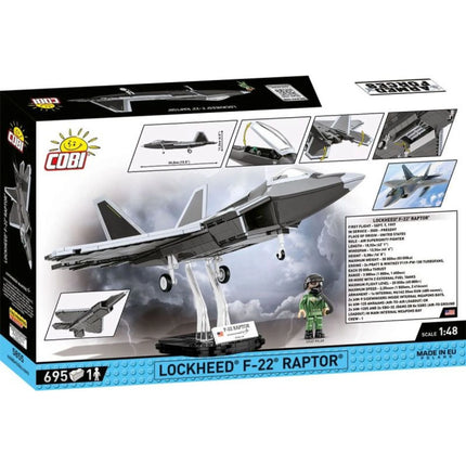 Cobi 5855 Lockheed F-22 Raptor 695 dílků