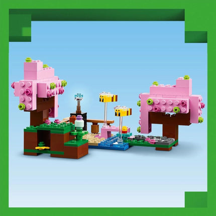 LEGO® Minecraft® 21260 Zahrada s rozkvetlými třešněmi
