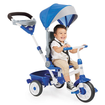 Tříkolka Perfect Fit 4 v 1 Tmavě modrá