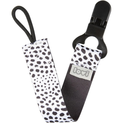 Stužka na dudlík s klipem Salt & Pepper