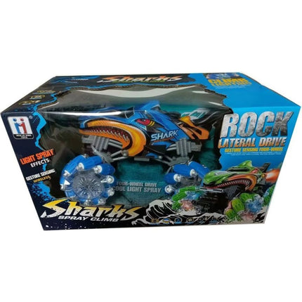 RC auto žralok modré