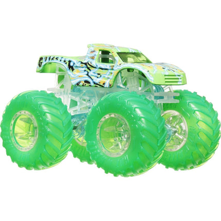 Hot Wheels Monster Trucks Power Smashers Truck zelená kola