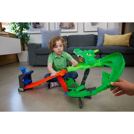 Hot Wheels Monster Trucks dráha dračí zkáza