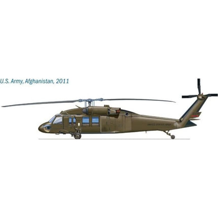 Model Kit vrtulník 1328 UH-60 MH-60 Black Hawk Night Raid 1:72