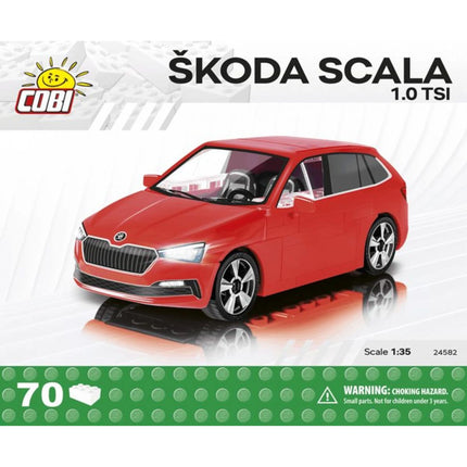Cobi 24582 Škoda Scala 1.0 TSI 70 dílků