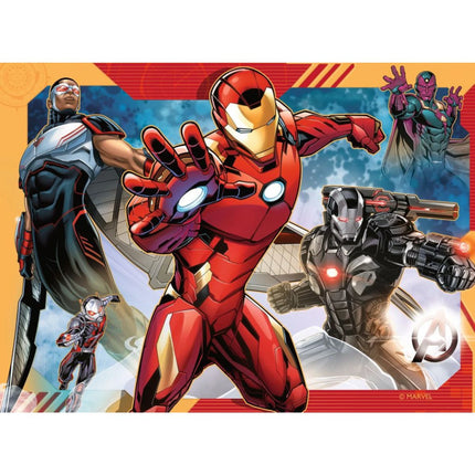 Ravensburger Puzzle: Marvel 4x puzzle v boxu - Avengers
