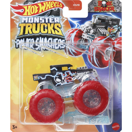 Hot Wheels Monster Trucks Power Smashers Truck červená kola