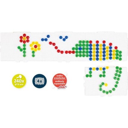 Mozaika sada, panorama XL transparentní