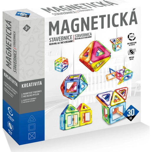 Magnetická stavebnice 30 ks