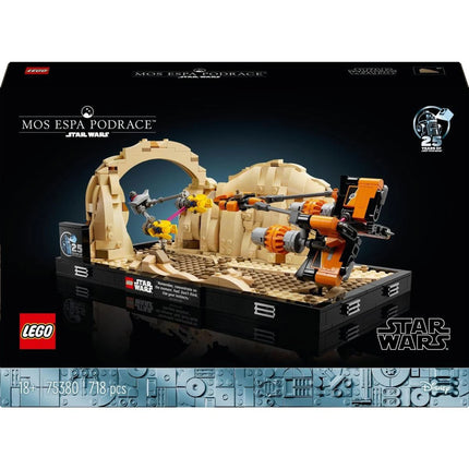 LEGO® Star Wars™ 75380 Závody kluzáků v Mos Espa - diorama