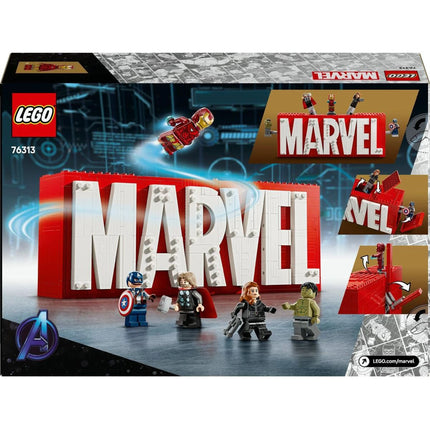 LEGO® Marvel 76313 Logo MARVEL a minifigurky