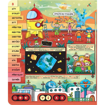 Kouzelné čtení Kniha Vyjmenovaná slova