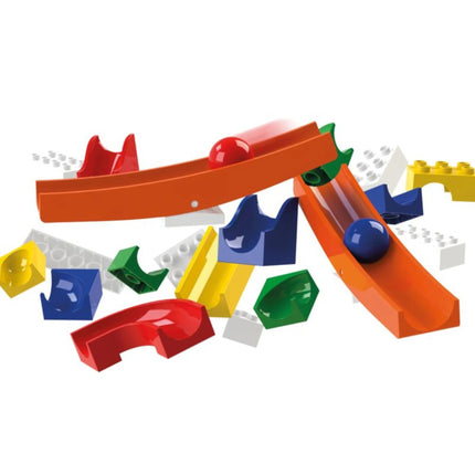 HUBELINO Kuličková dráha Rozšíření s houpačkou 45 ks