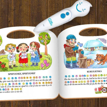 Kúzelné čítanie Kniha Spievanky (slovenské vydanie)