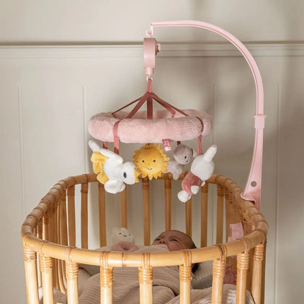 Hudební kolotoč Miffy Fluffy Pink