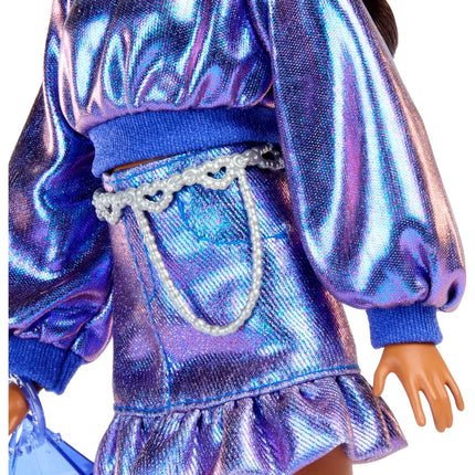 Barbie Deluxe modelka modrý top