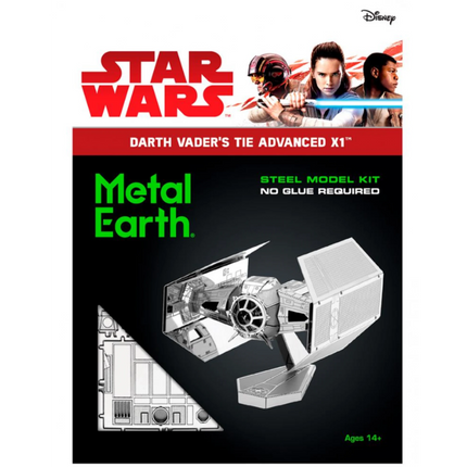 Metal Earth 3D puzzle Darth Vaders Starfighter - Hvězdné války