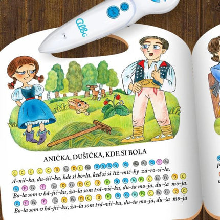 Kúzelné čítanie Kniha Spievanky (slovenské vydanie)