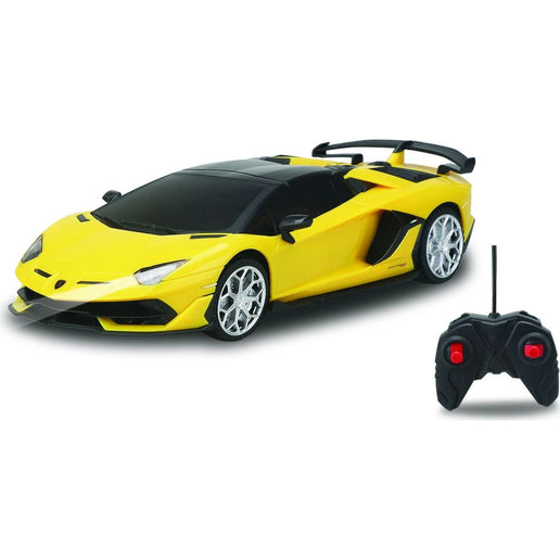 RC Auto Lamborghini Aventador SVJ Roadster 1:24 žluté