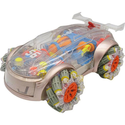 RC auto s efektem kouře