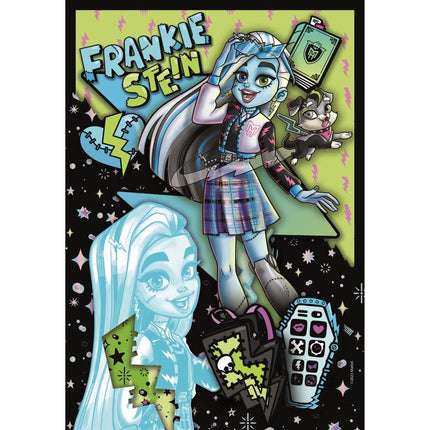 Puzzle Monster High Truhla Frankie Stein 150 dílků